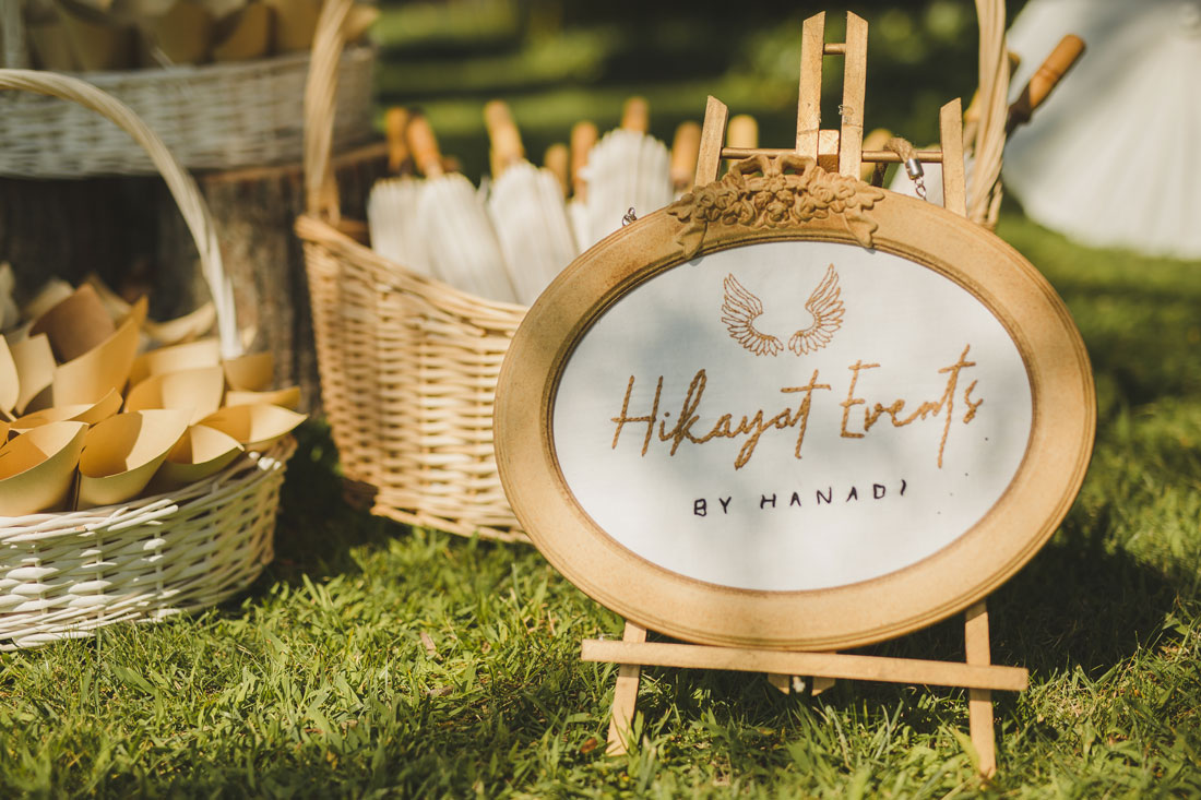 Detalle pétalos para bodas Hikayat Events