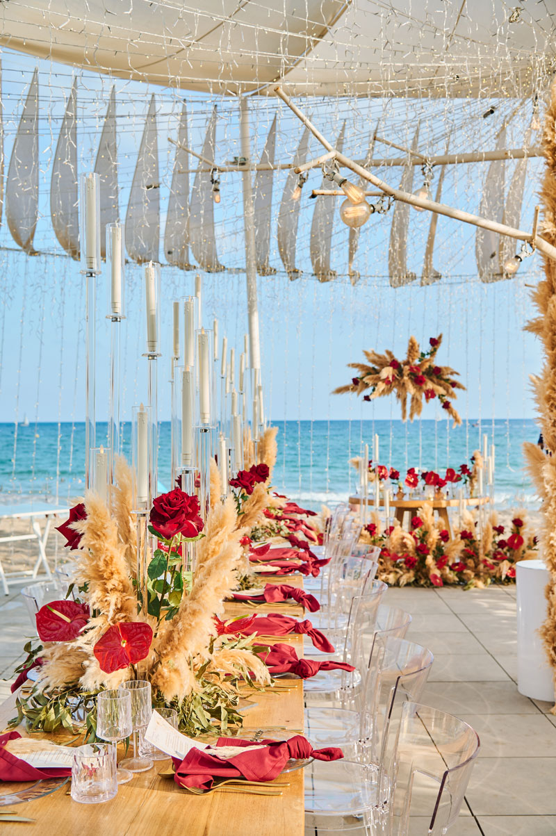 Decoración para Bodas de ensueño en la playa con Hikayat Events